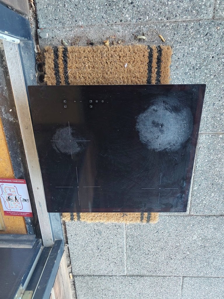 Ikea elektrische kookplaat, Witgoed en Apparatuur, Ophalen, Gebruikt, 4 kookzones, Inbouw