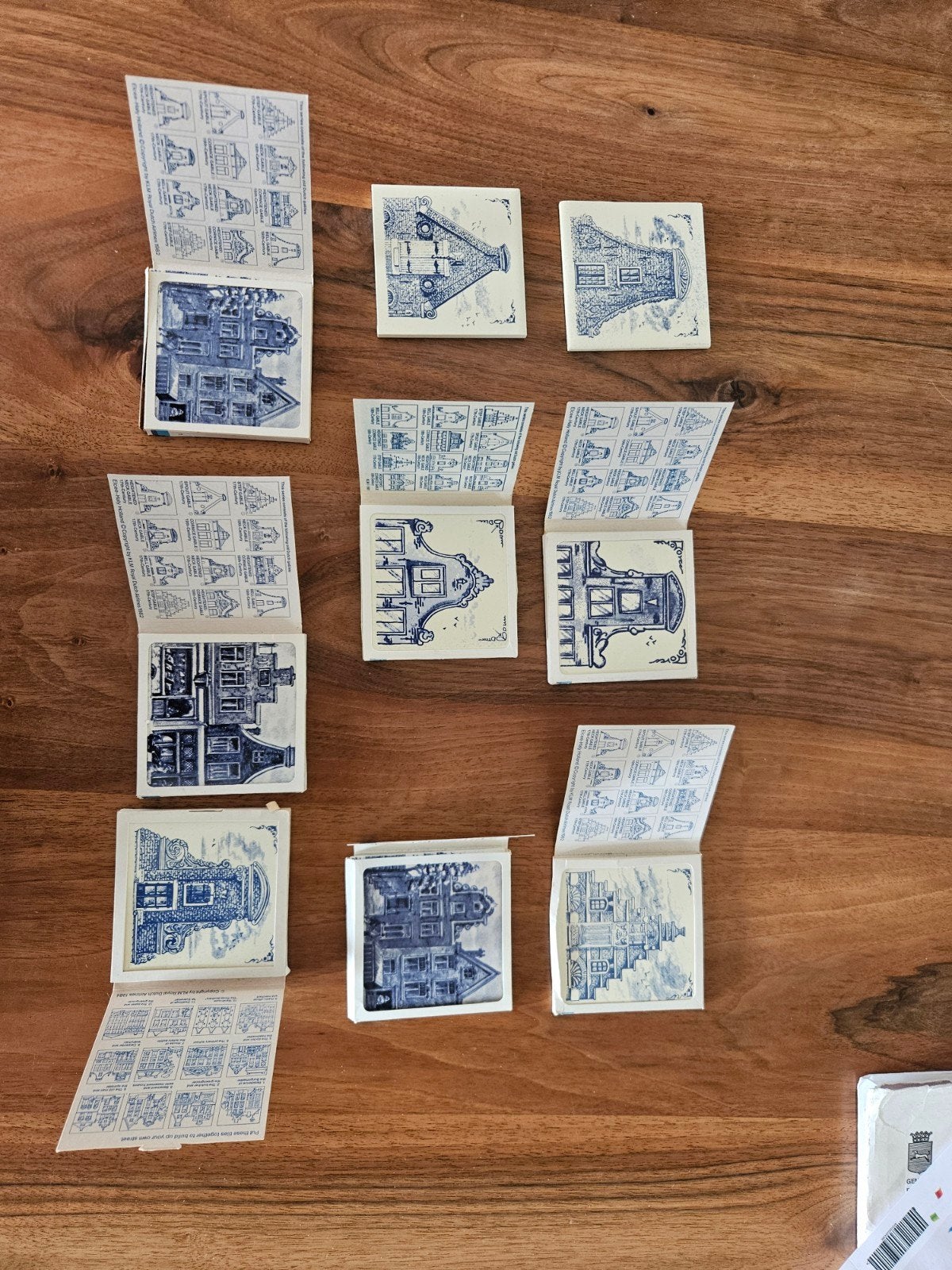 KLM Delfts blauwe tegeltjes - diverse nummers, Ophalen of Verzenden, Zo goed als nieuw, 1 t/m 20