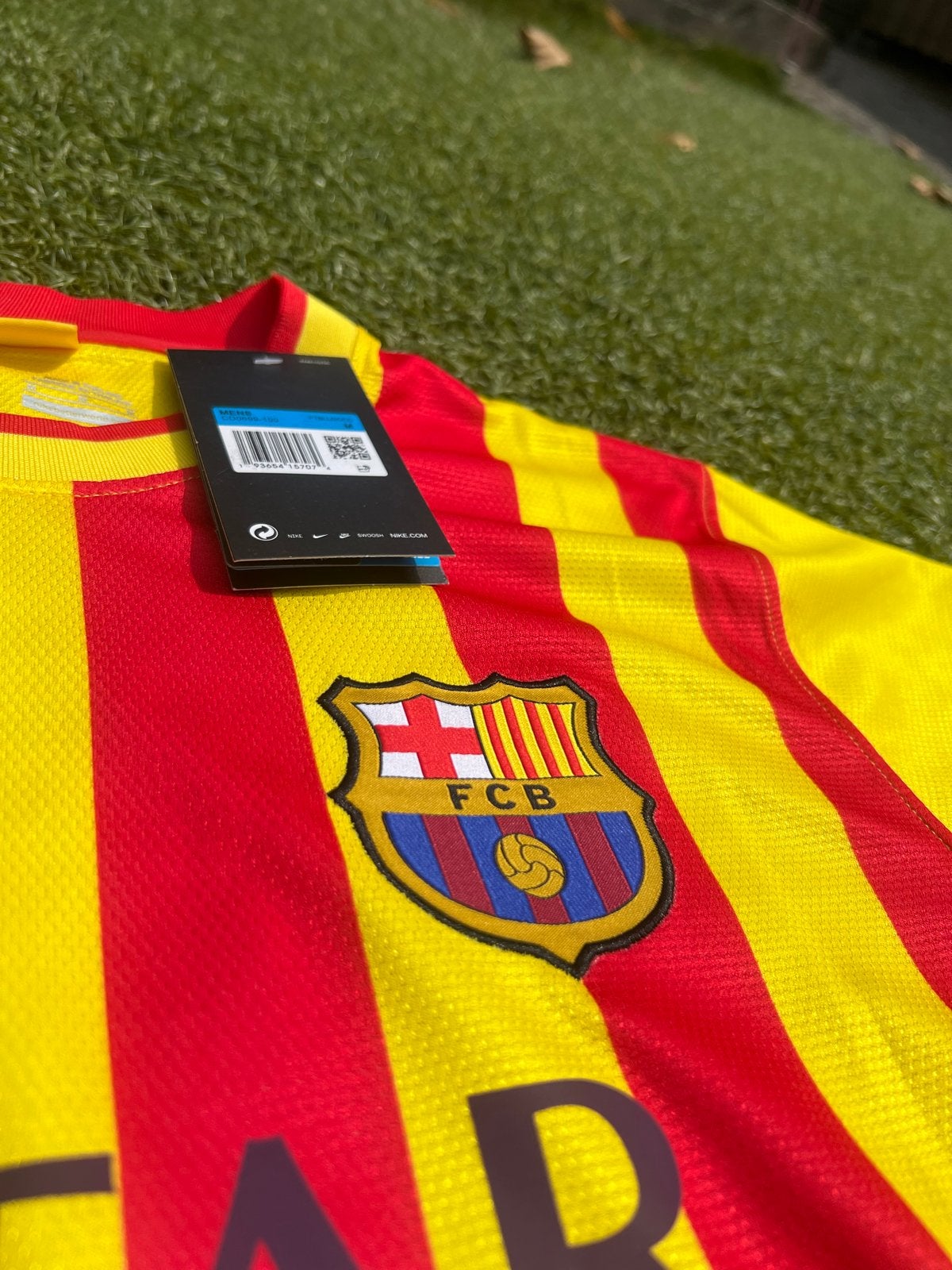 FC Barcelona Messi uitshirt 2014- Nieuw met labels, Maat M, Ophalen of Verzenden, Nieuw, Shirt