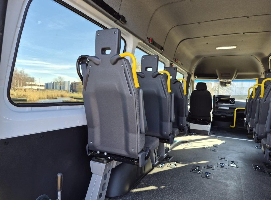 Mercedes-Benz Sprinter (bj 2025, automaat), Auto's, Mercedes-Benz, Automaat, Gebruikt, Overige carrosserieën, Multifunctioneel stuurwiel