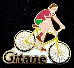 Gitane fiets pin- groot, Verzenden, Nieuw, Transport, Speldje of Pin