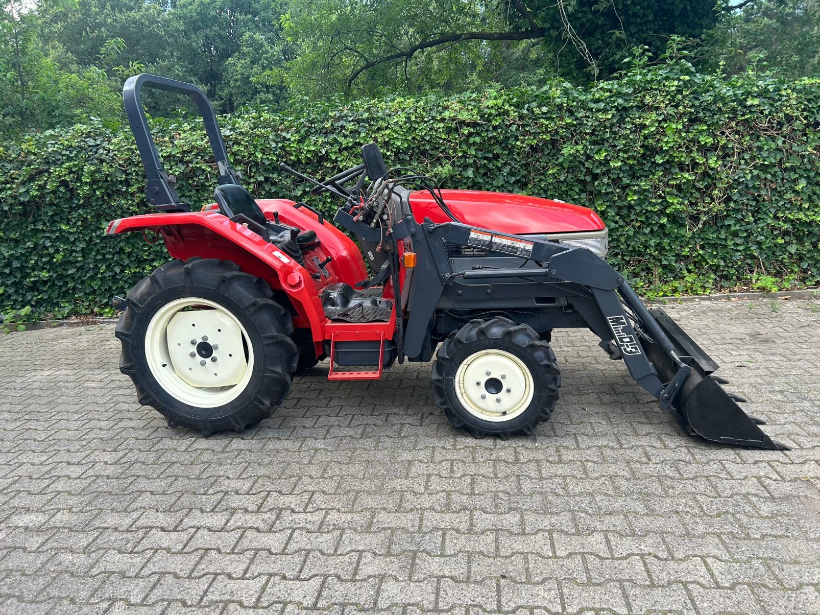 Yanmar AF22 compacttractor met frontlader, Ophalen, 50 cm of meer