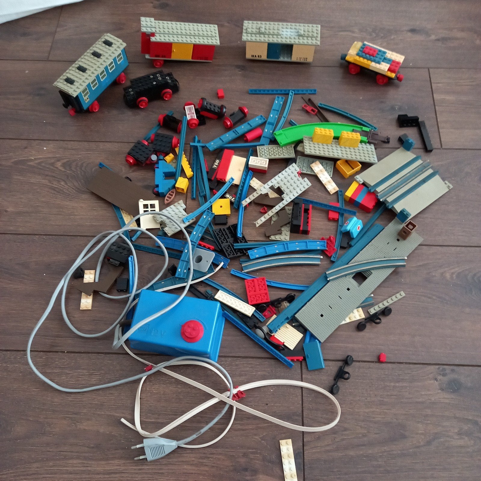 Vintage Lego trein., Ophalen of Verzenden, Gebruikt