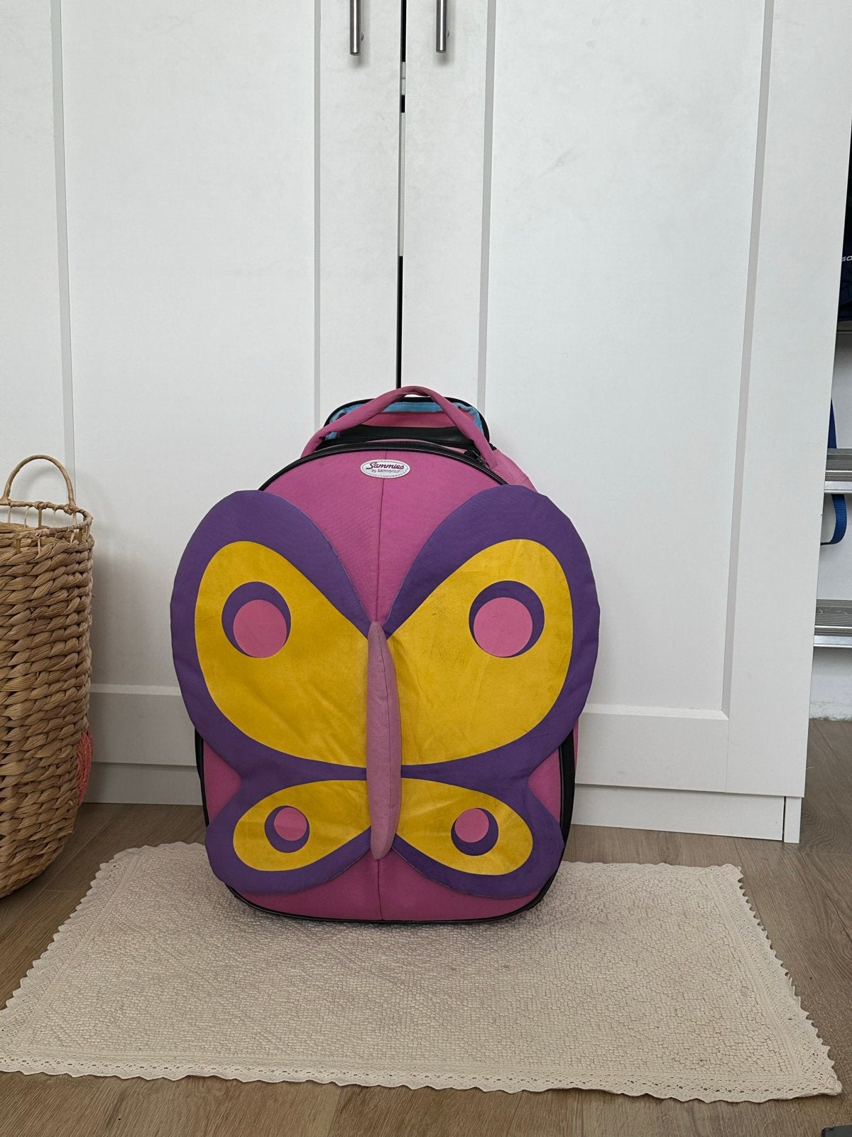 Samsonite Sammies kindertrolley, Gebruikt, Ophalen of Verzenden, Minder dan 25 cm, Overige merken