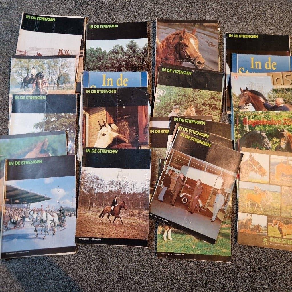 40 jaar in de strengen boeken kwpn tuigpaard spring dressuur, Ophalen, Gelezen, Sport, Hobby en Vrije tijd