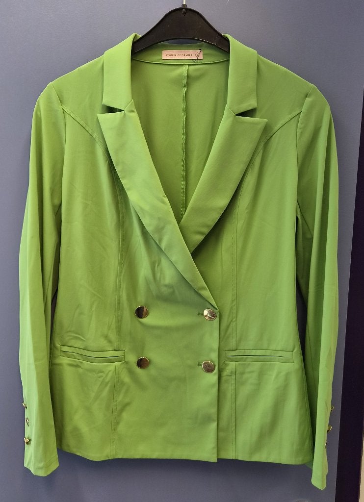 Studio Anneloes double breasted blazer groen maat S nr 52068, Studio Anneloes, ., Ophalen of Verzenden, Jasje