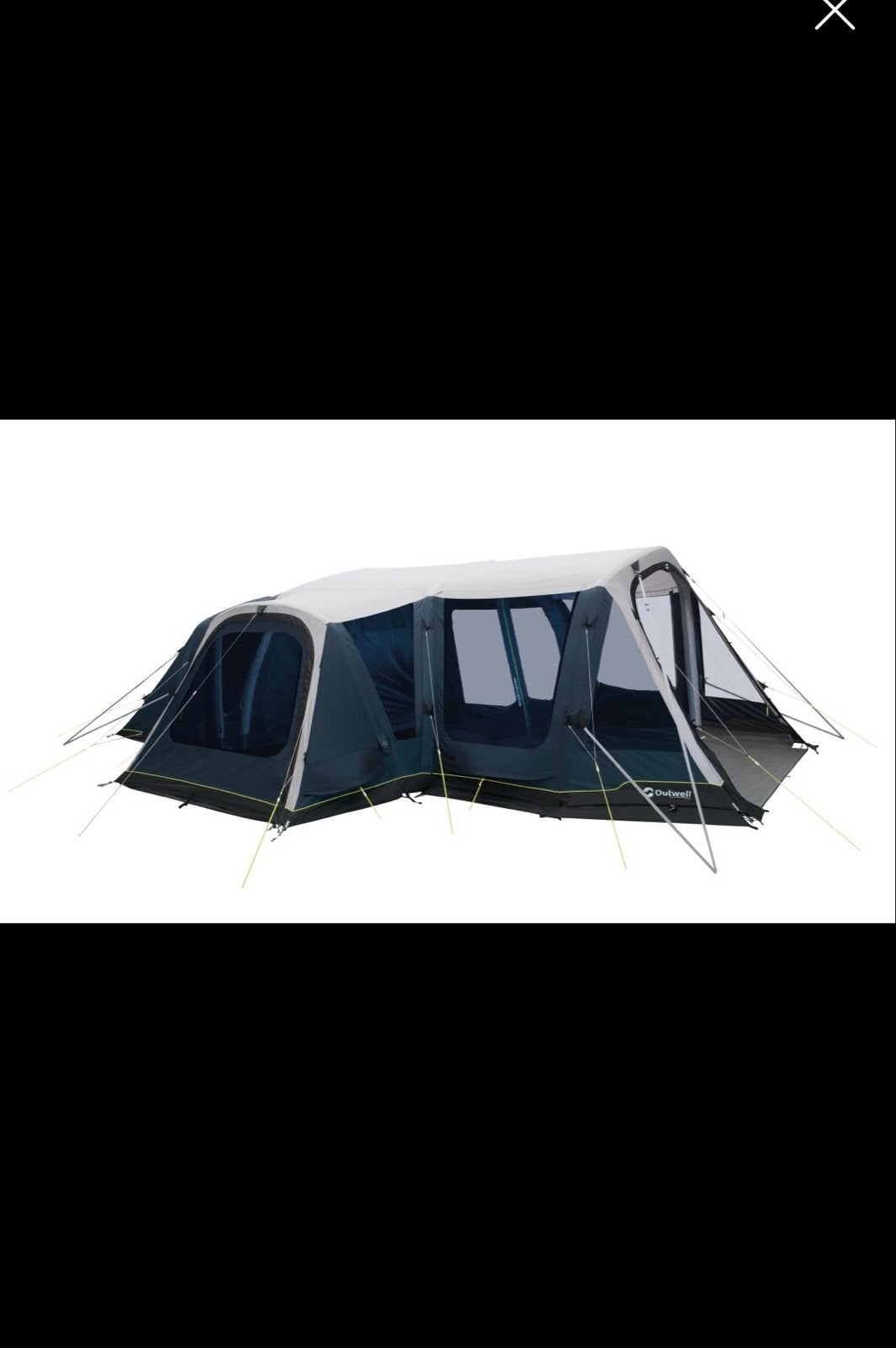 Ruime Outwell tent met slaapplaatsen voor 6 personen, Ophalen, Gebruikt, Tot en met 6