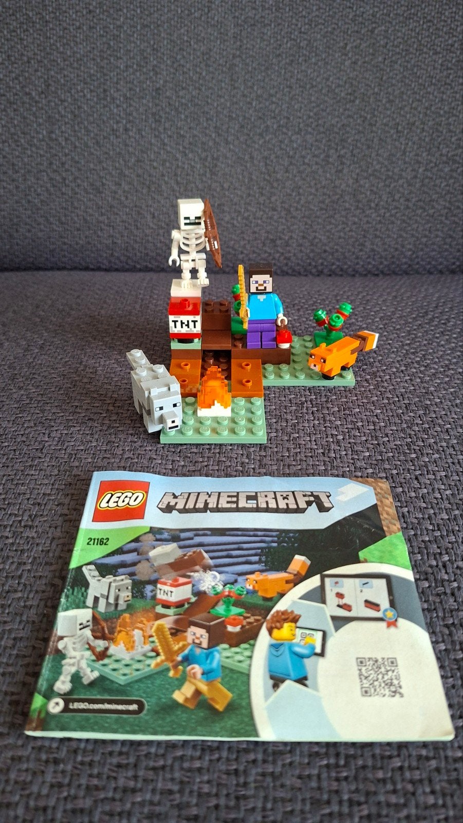 Lego Minecraft De Vosjeshut (21162) - Complete set, Ophalen, Compleet, Minecraft, Lego