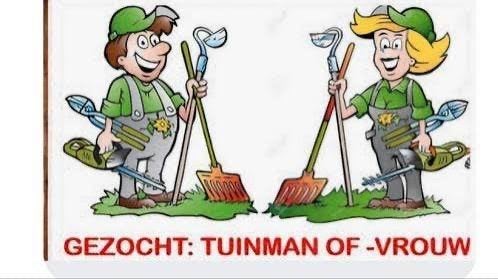 Gezocht: Tuinman!, Ophalen, Gebruikt, Beton