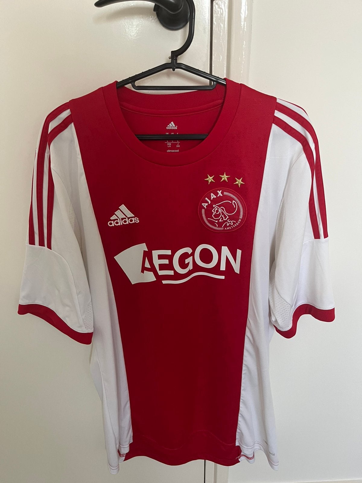 Vintage Orgineel Ajax thuisshirt 2013/2014 maat L., Maat L, Ophalen of Verzenden, Nieuw, Shirt