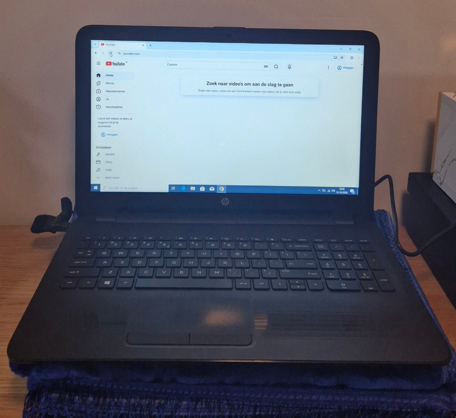 HP laptop - Intel i3, 4GB RAM, 500GB HDD, 15.6 inch, Ophalen, Gebruikt, HDD, 2 tot 3 Ghz