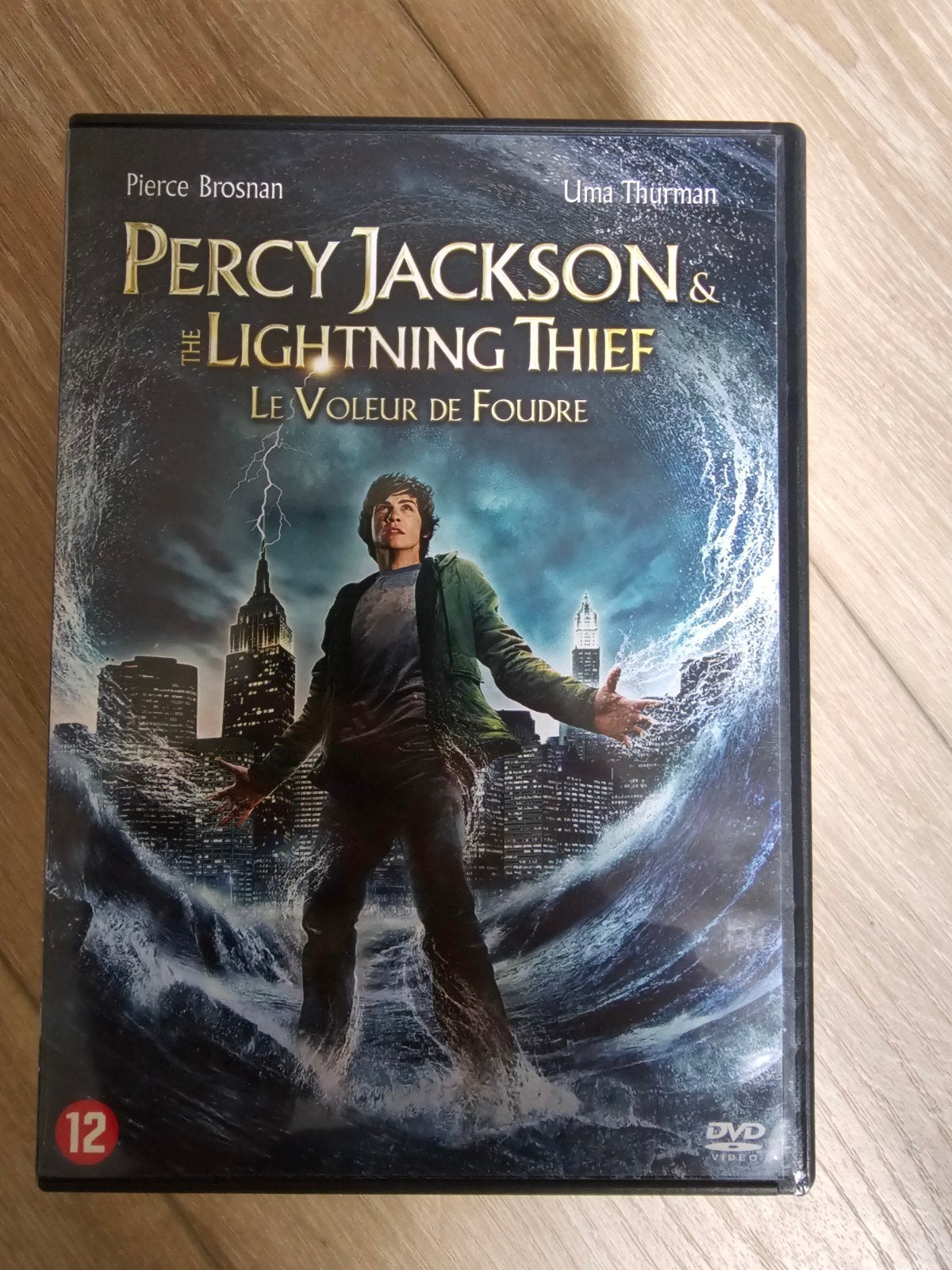 Percy Jackson & The Lightning Thief DVD, Gebruikt, Nederlands, Ophalen of Verzenden, Extra's