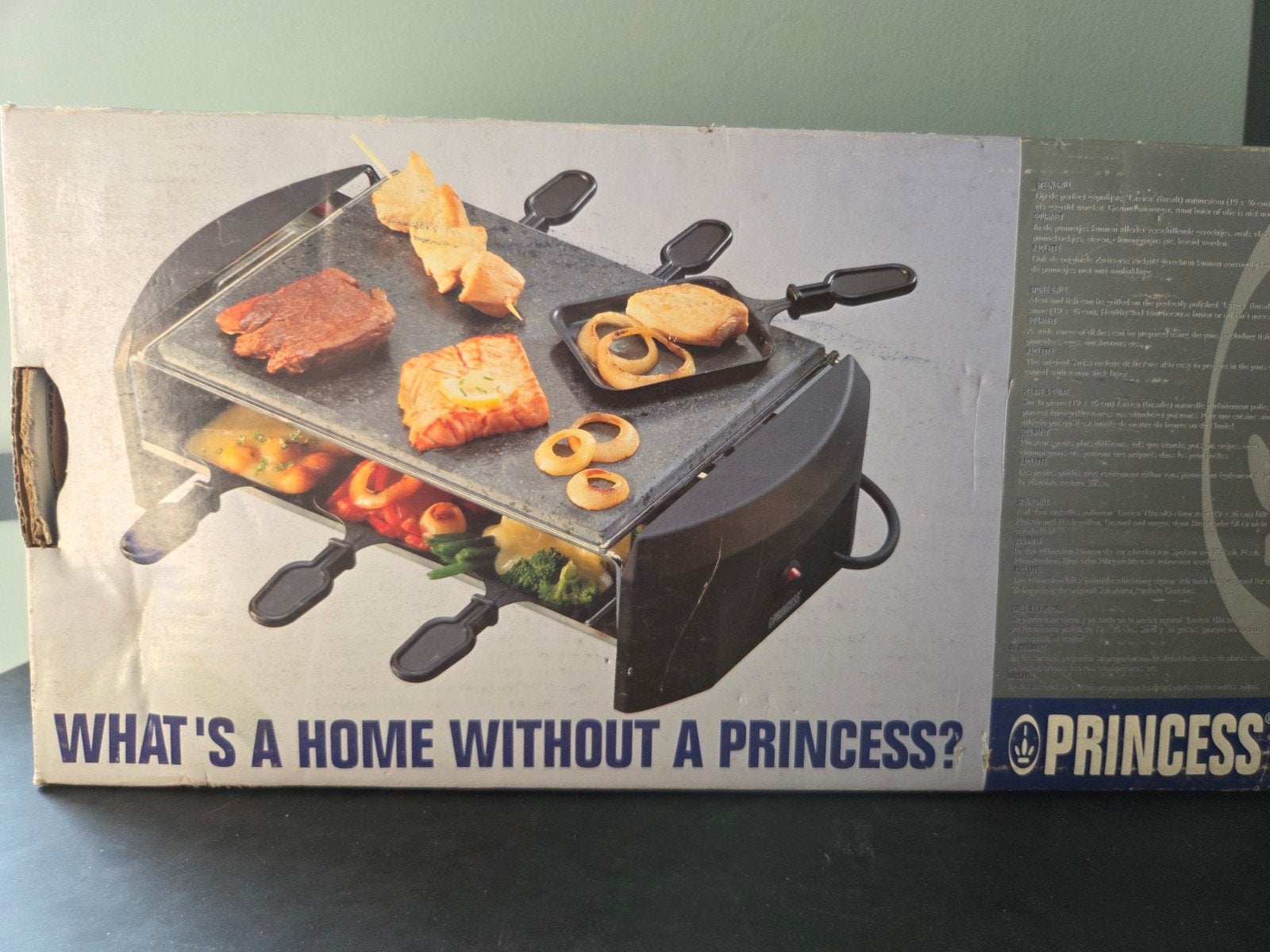 Princess Gourmet & Raclette Set - Nieuw in Doos, Witgoed en Apparatuur, Ophalen of Verzenden, Nieuw, 4 t/m 7 personen