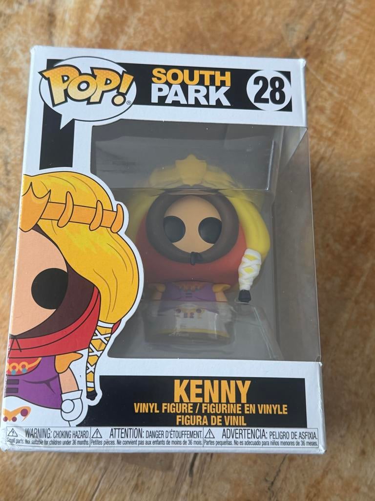 Funko Pop! South Park Kenny #28 Vinyl Figuur, Verzamelen, Ophalen of Verzenden, Nieuw