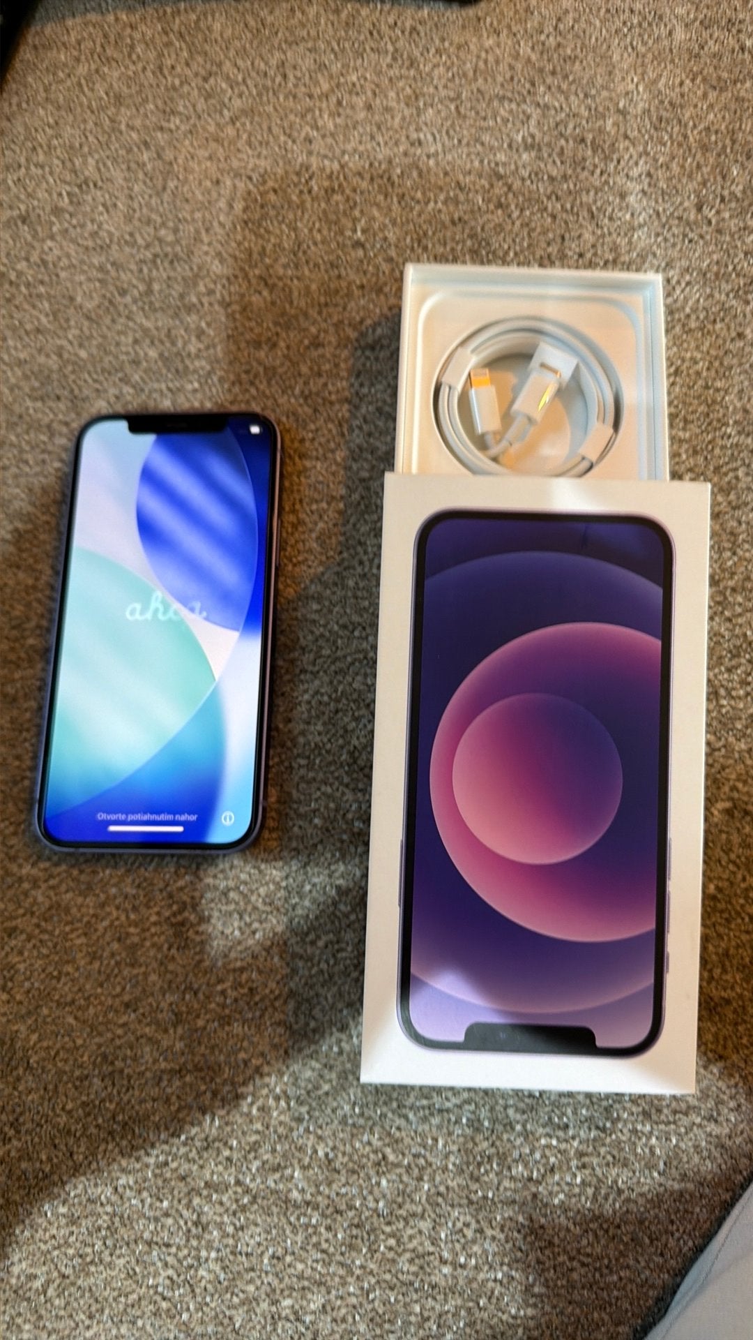 Iphone 12 purple128 gb, 128 GB, Paars, Ophalen of Verzenden, Zo goed als nieuw