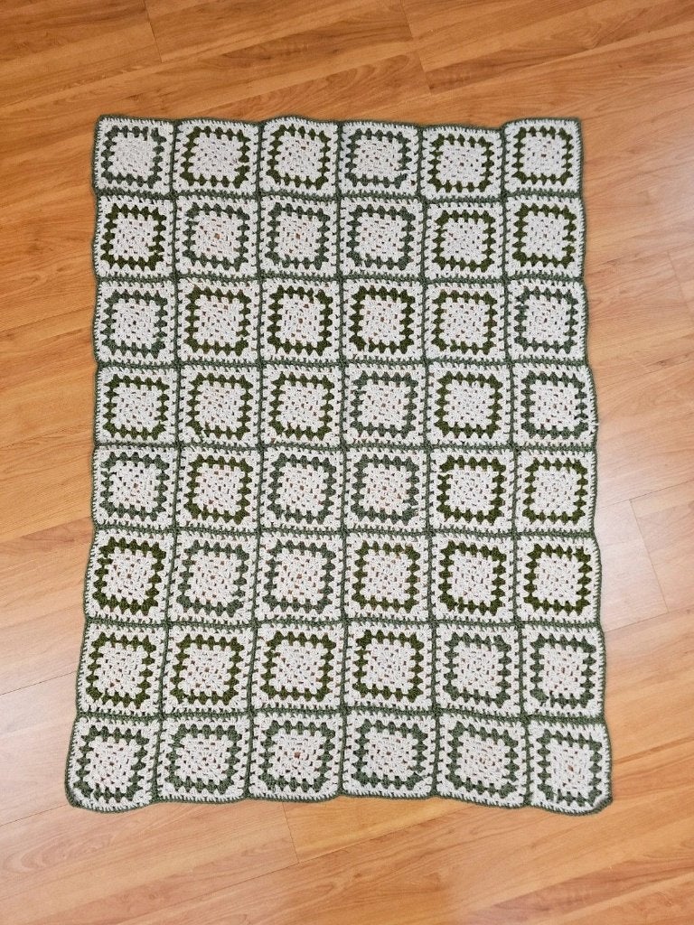 Granny square groen 113/81, Djt@dejuistetoon.eu, Ophalen of Verzenden, Zo goed als nieuw, Mon Plaisir 19, Etten-Leur, Netherlands