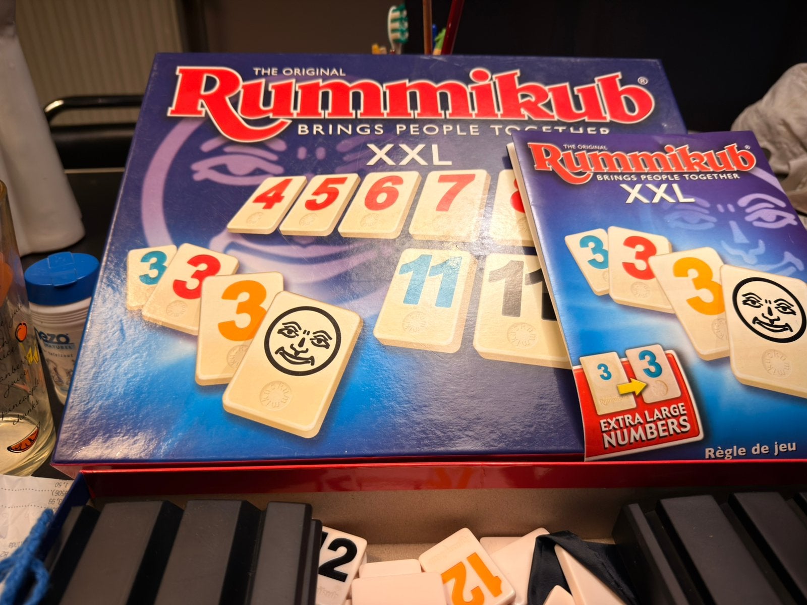 Rummikub xxl of rummikub vintage, Ophalen of Verzenden, Zo goed als nieuw