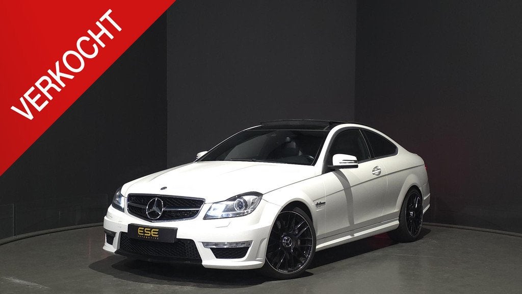 Mercedes-Benz C-klasse AMG C63 Edition 1 | Panorama | H&K |, Auto's, Mercedes-Benz, Automaat, Euro 5, Achterwielaandrijving, 457 pk