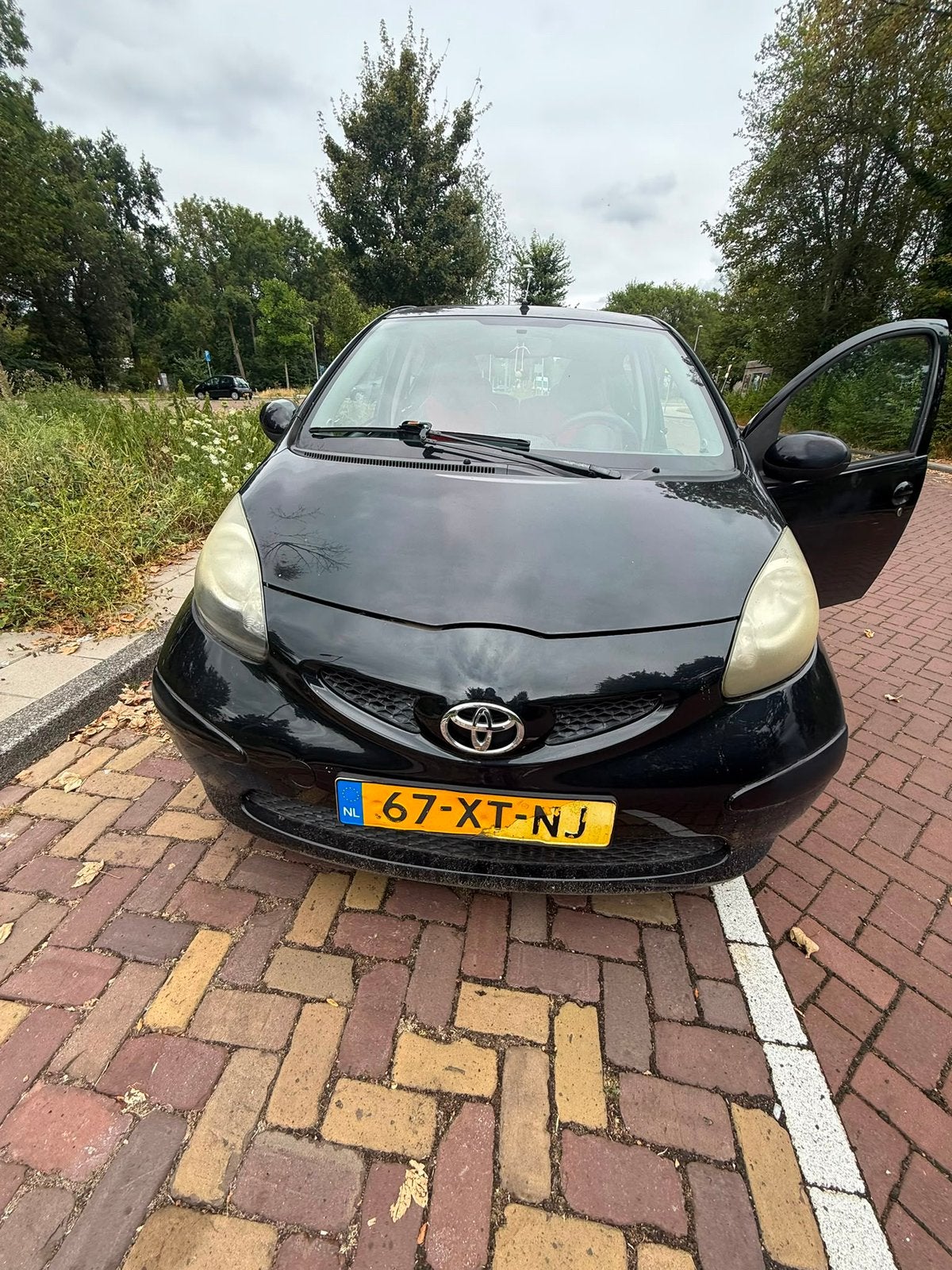 Toyota Aygo 1.0 12V Vvt-i 5DRS 2007 Zwart, Voorwielaandrijving, 4 stoelen, Origineel Nederlands, Handgeschakeld