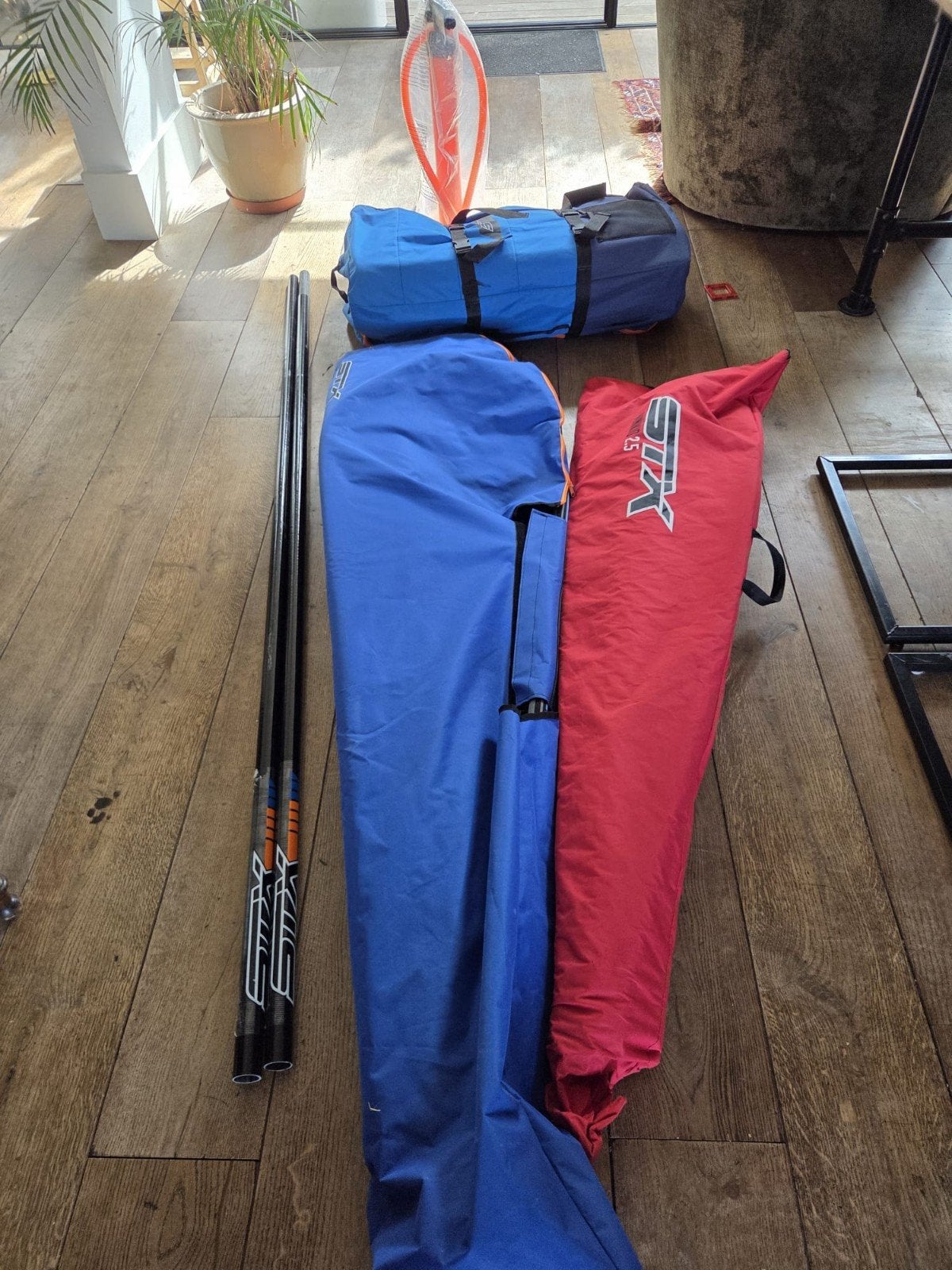STX iWindsurf WS Freeride 280 complete set – incl. MiniKid 2, Watersport en Boten, Windsurfen, Ophalen, Complete set