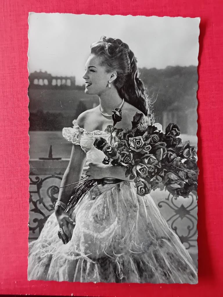 Ansichtkaart Romy Schneider, Verzamelen, Ophalen of Verzenden, Foto of Kaart