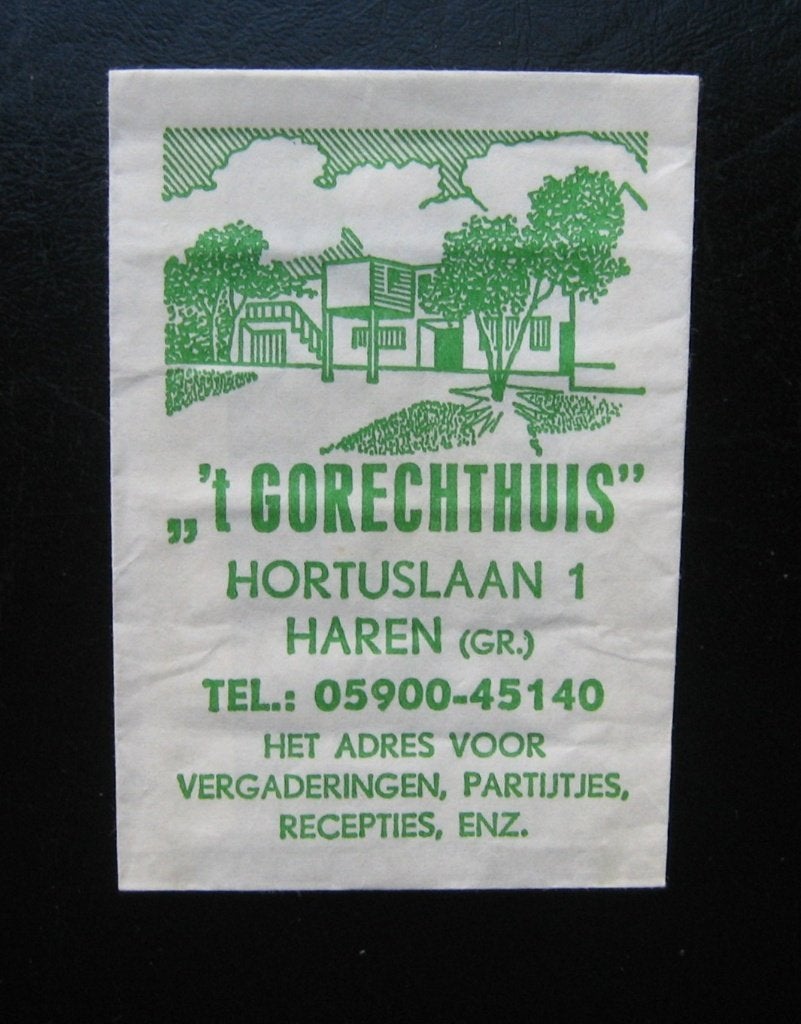 5255 Haren (Gr.) - 't Gorechthuis, Verzenden, Nederland