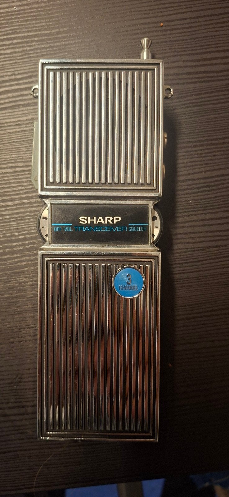 Vintage Sharp CBT 27 SH Walkie Talkie - Zeldzaam Model, Ophalen of Verzenden, Gebruikt, Minder dan 2 km, Portofoon of Walkie-talkie