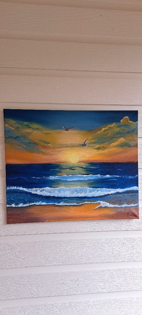 Schilderij, Ophalen, Maritiem / water, Doek, Realistisch