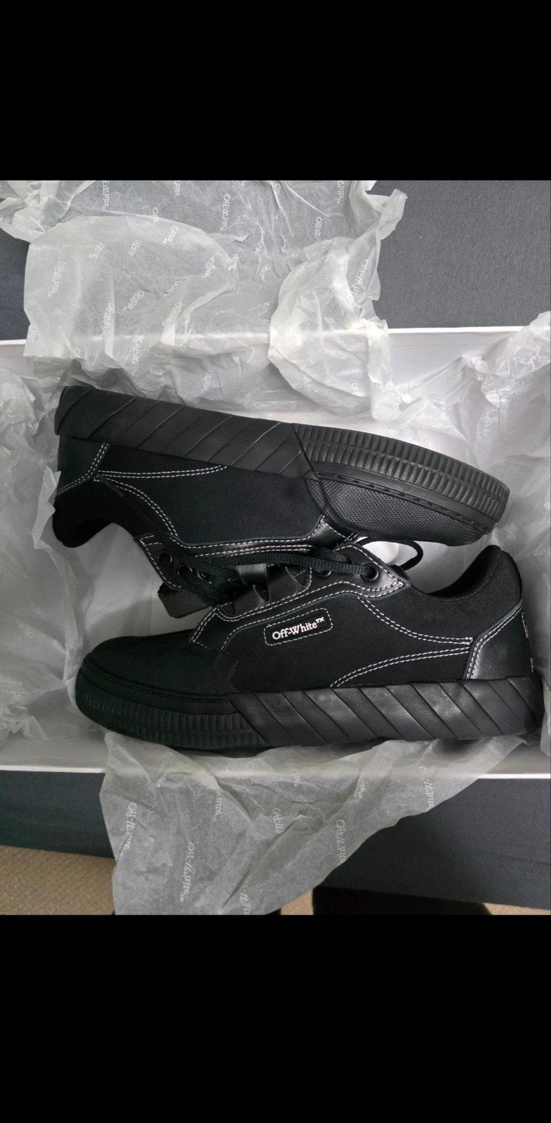 Off-White sneakers, Zwart, Ophalen of Verzenden, Off white, Sneakers of Gympen