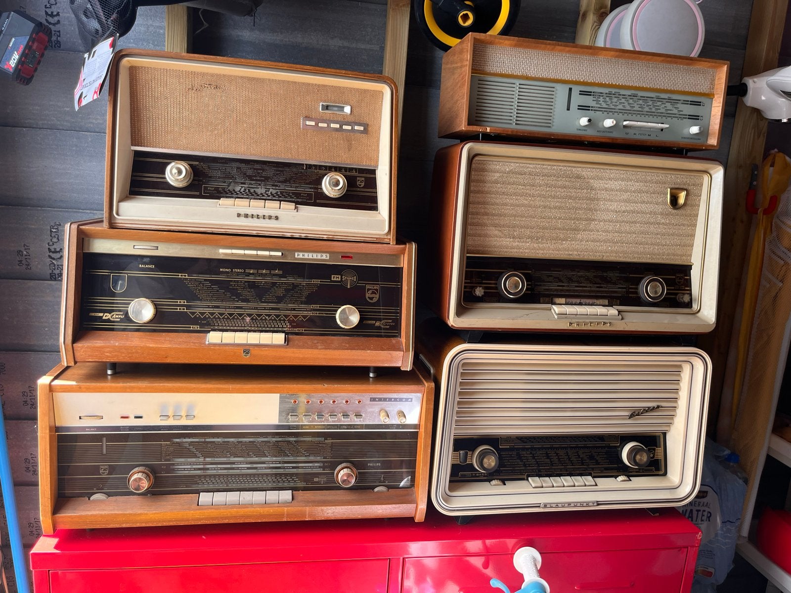 Unieke Vintage Radio's - Philips en Blaupunkt Collectie, Ophalen of Verzenden, Zo goed als nieuw, Radio