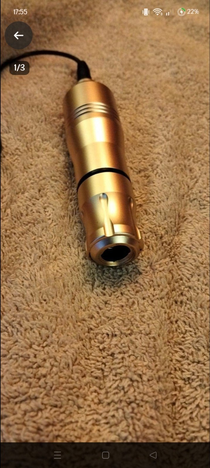 Tattoo Machine (Pen) met voetbediening., Ophalen of Verzenden, Zo goed als nieuw