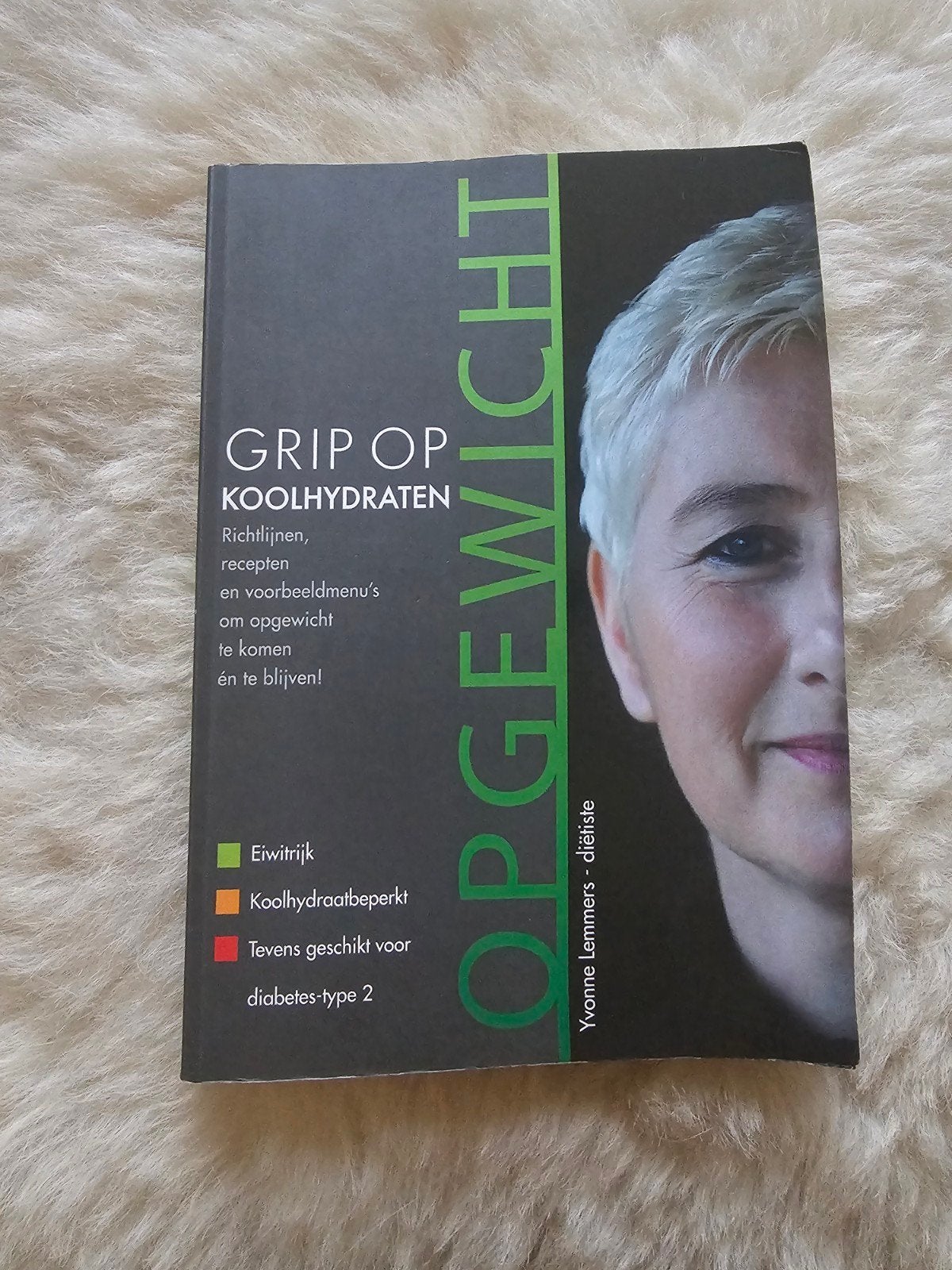 Yvonne Lemmers - Grip op koolhydraten Op gewicht, Boeken, Gezondheid, Dieet en Voeding, Ophalen of Verzenden, Gelezen