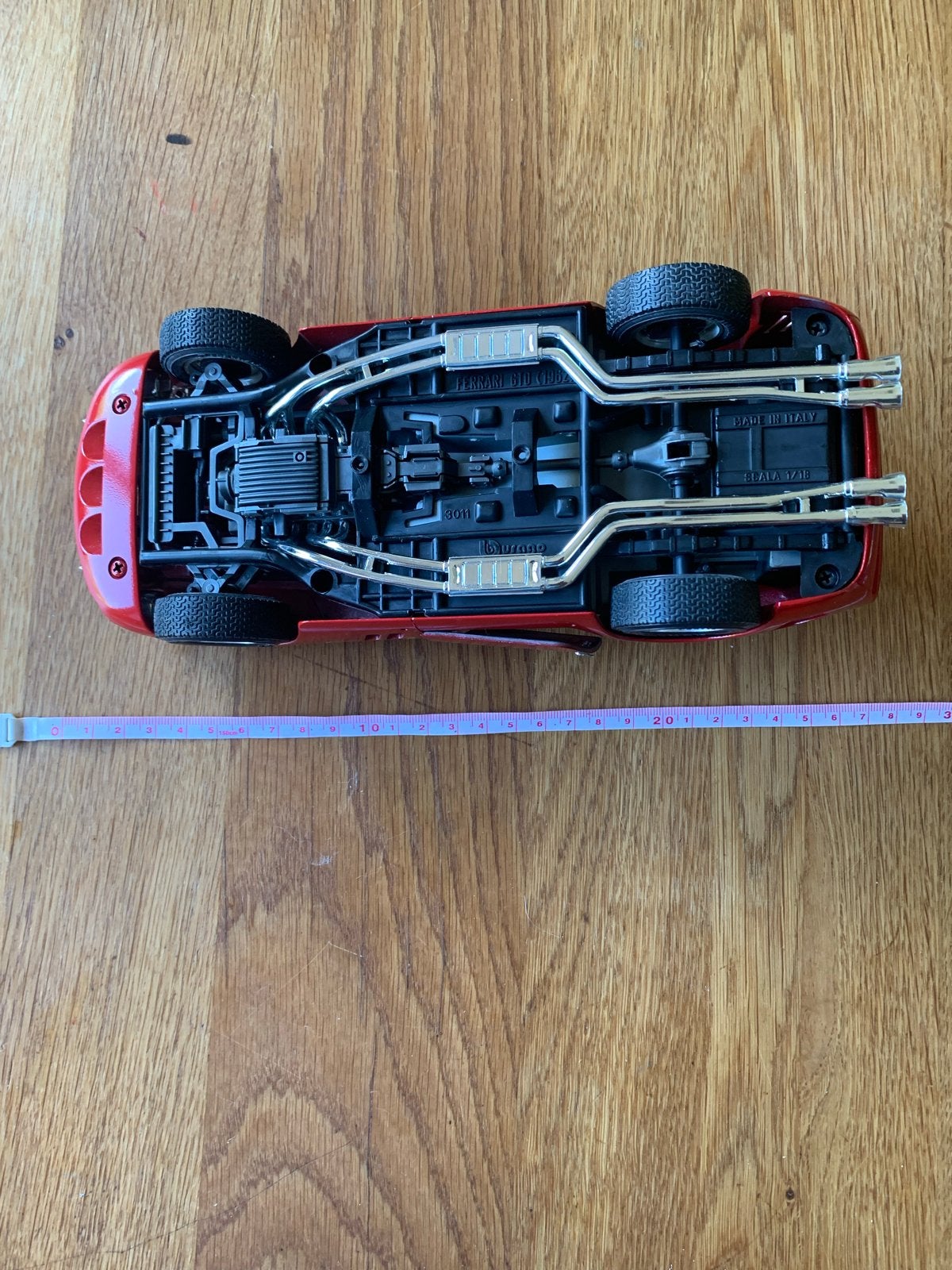 Ferrari 250 GTO Modelauto - Rood, Zo goed als nieuw, Ophalen of Verzenden, Zo goed als nieuw, Auto, Overige merken