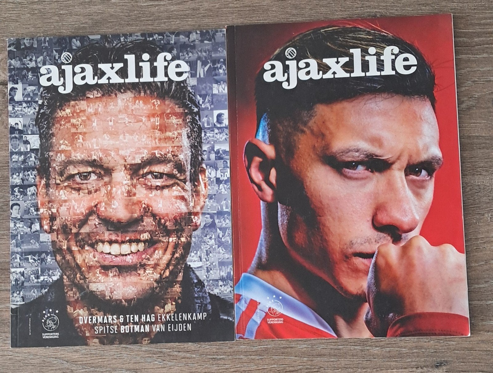 AjaxLife Magazine: Overmars & Ten Hag / Edson Álvarez, Ophalen of Verzenden, Zo goed als nieuw, Ajax