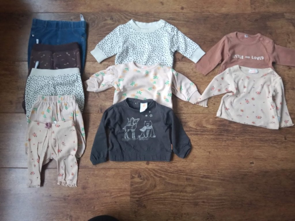 Baby kleding maat 50, Kinderen en Baby's, Babykleding | Baby-kledingpakketten, Ophalen of Verzenden, Gebruikt, Maat 50