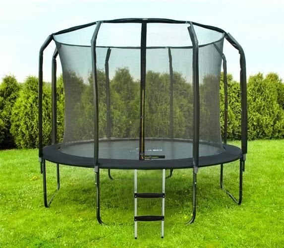 GARDEN TRAMPOLINE 435cm 14FT SOLID REINFORCED LEGS 150 KG!, Kinderen en Baby's, Ophalen of Verzenden