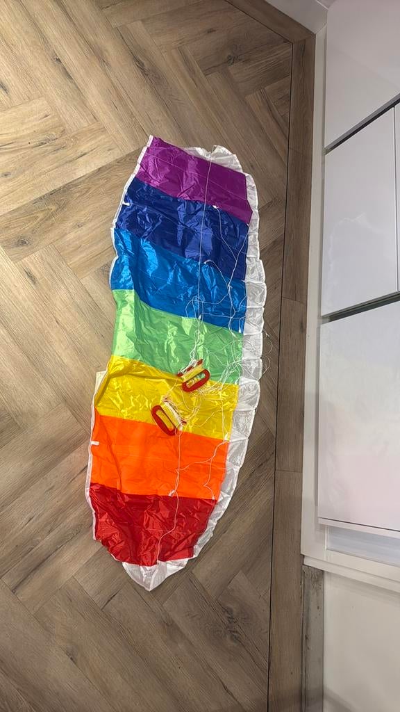 Vlieger 1,5 meter - matras - inclusief tas, Ophalen of Verzenden, Zo goed als nieuw, Vierlijns