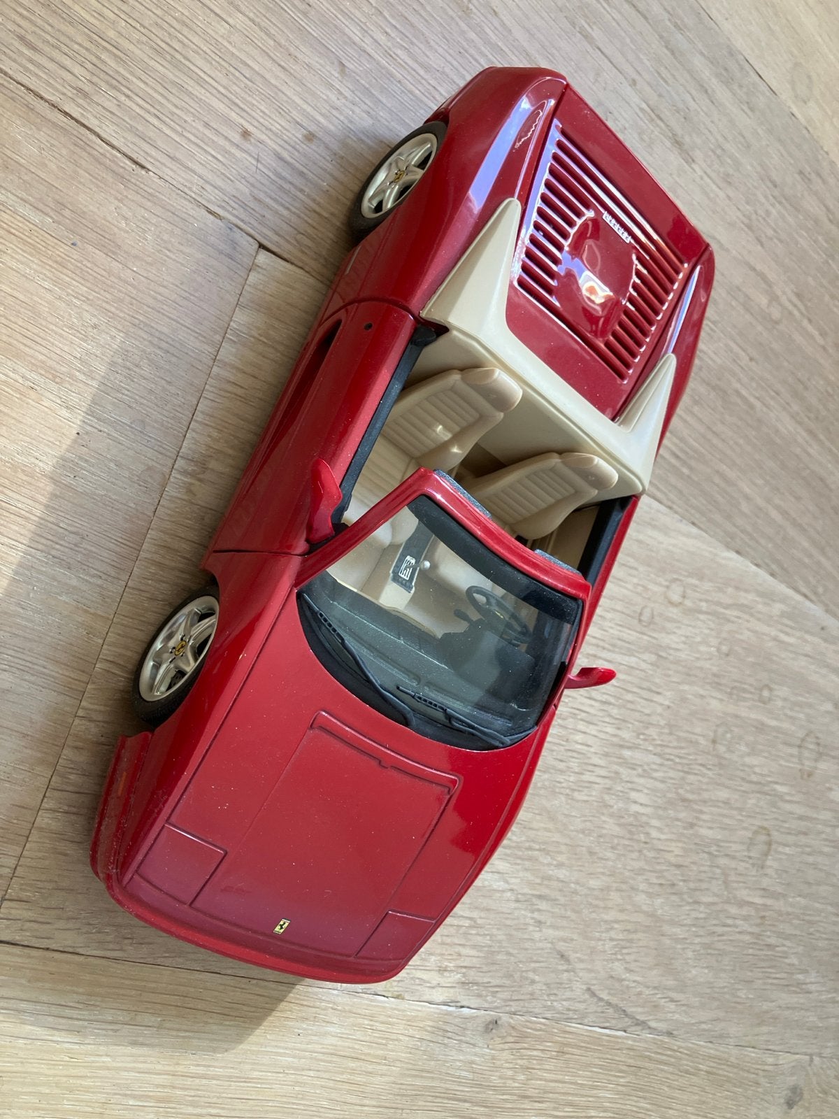 Hot Wheels Ferrari F355 Spider 1:18 schaalmodel, Ophalen of Verzenden, Gebruikt, Auto, Hot Wheels