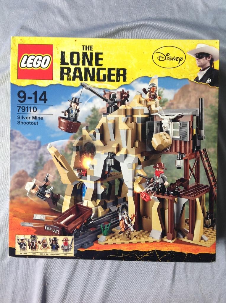 LEGO - THE LONE RANGER - 79110 - SILVER MINE SHOOTOUT, Kinderen en Baby's, Speelgoed | Duplo en Lego, Nieuw, Ophalen of Verzenden