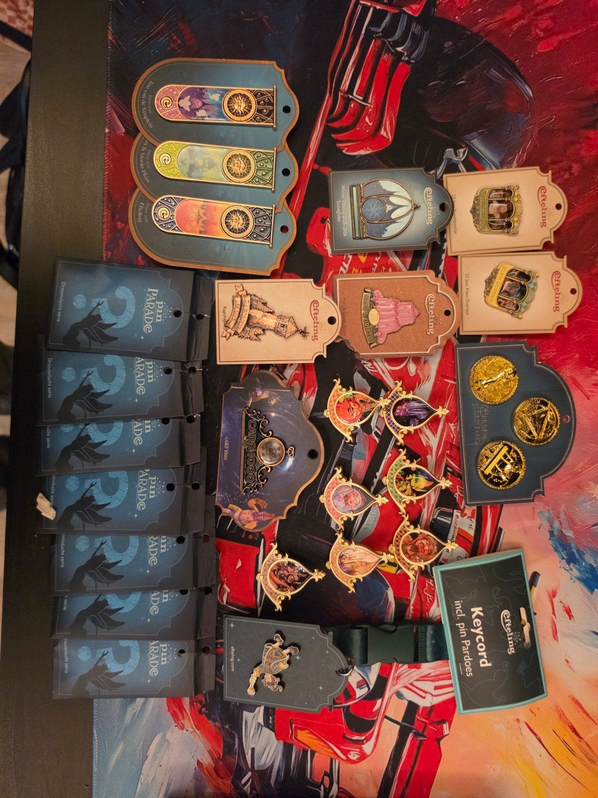 Efteling pins, Verzenden, Zo goed als nieuw, Button of Speldje
