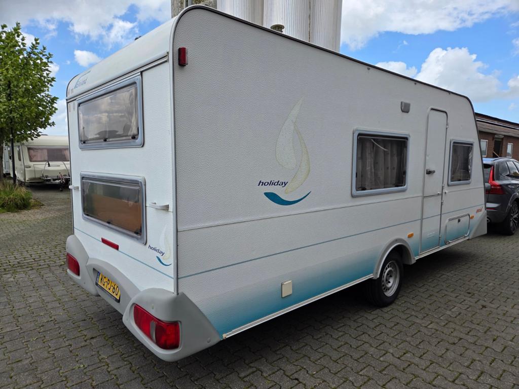 Eifelland 500 tk ,bj 2002,voortent,stapelbed,5 pers., Caravans en Kamperen, Schokbreker, Rondzit, Dwars-stapelbed, 750 - 1000 kg