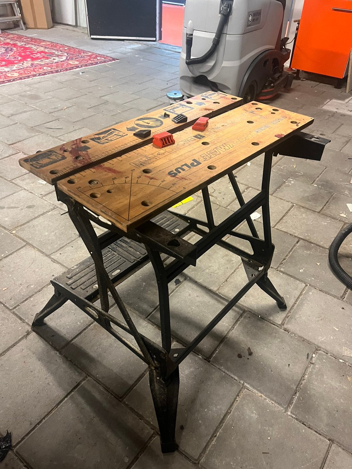 Work mate, Ophalen, Gebruikt