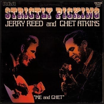 LP Jerry Reed & Chet Atkins - Me and Chet (Strictly picking), Cd's en Dvd's, Ophalen, Gebruikt, 12 inch