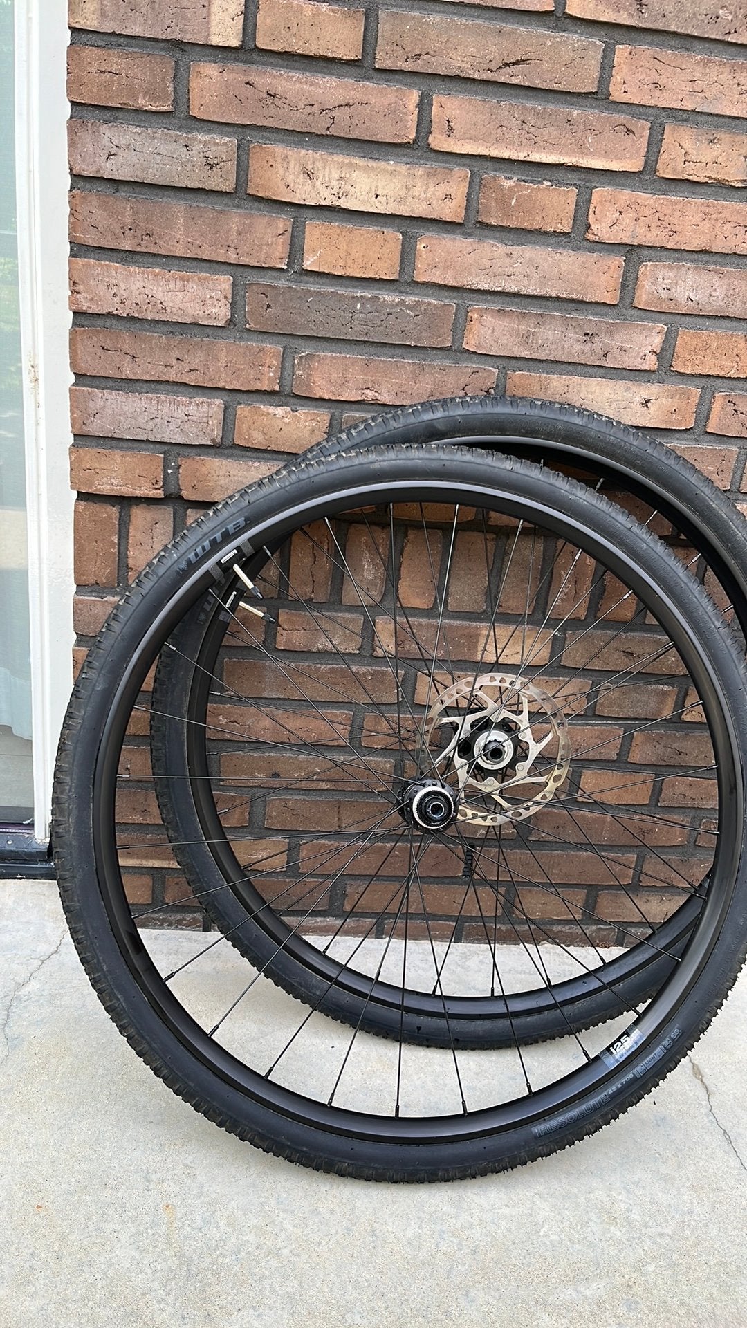 Wielset met WTB banden 42mm - gravelbike- 29 inch - ZGAN, Zo goed als nieuw, Aluminium, Racefiets, Ophalen