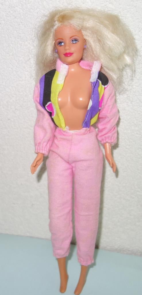 Vintage barbie pop, gemerkt Mattel uit 1966, Ophalen of Verzenden, Zo goed als nieuw, Pop