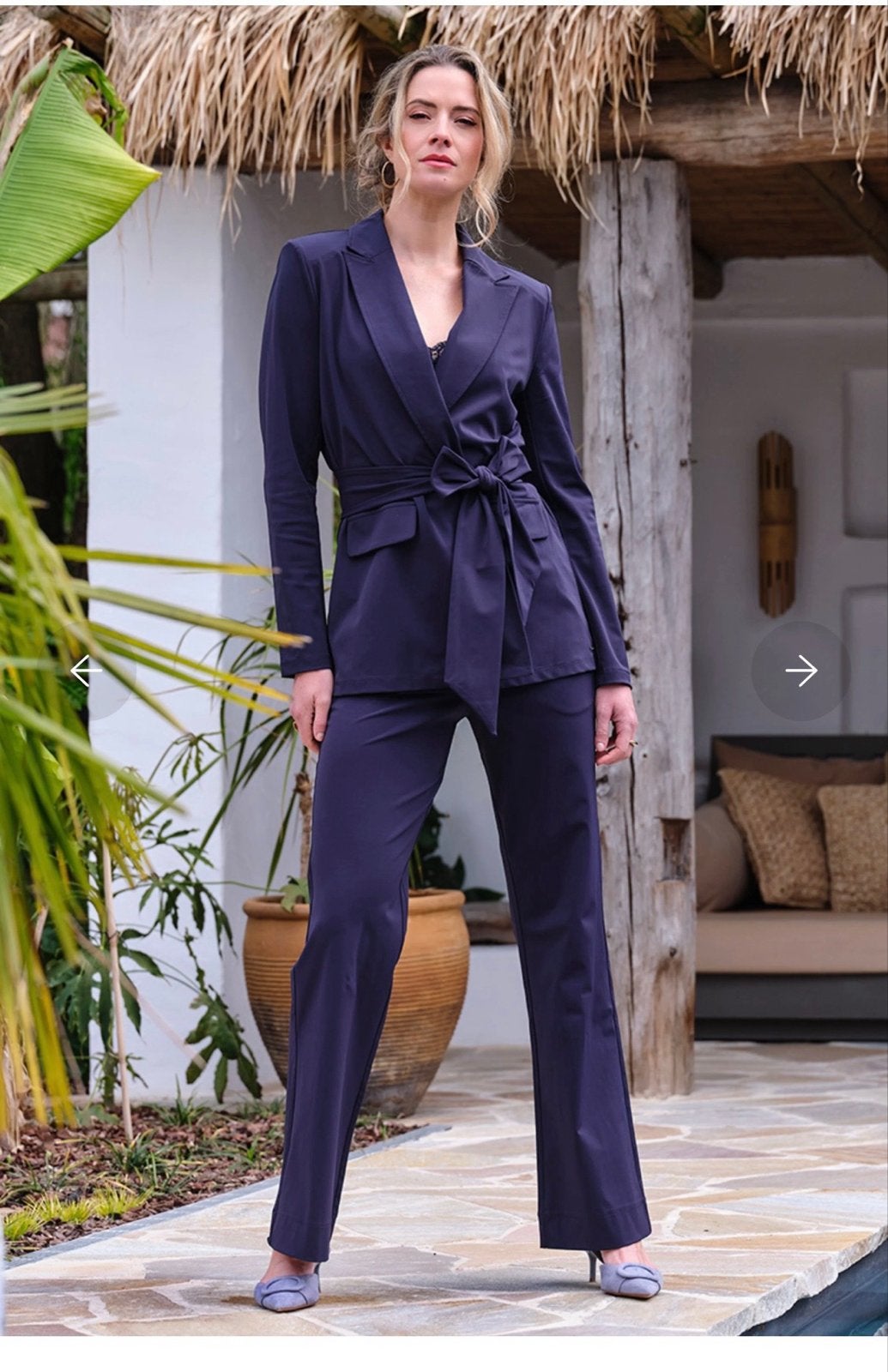 Nieuwe Mi Piace Travel Blazer Belted Navy Maat M, Kleding | Dames, Maat 38/40 (M), Blauw, Nieuw, Ophalen of Verzenden