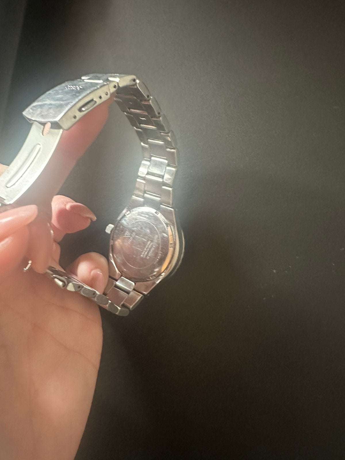 Dames horloge Guess, Staal, Gebruikt, Guess, Polshorloge