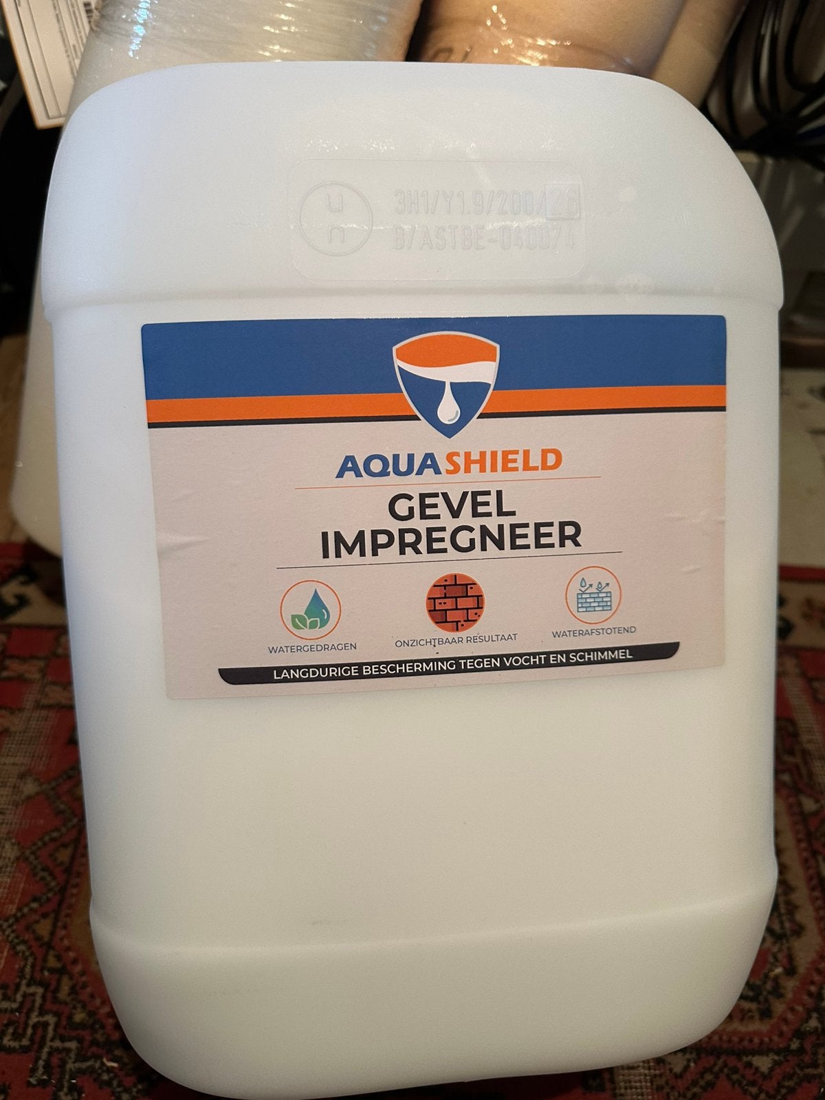 AquaShield Gevel Impregneer 20L - Waterafstotend, Overige kleuren, Nieuw, Beits, Ophalen of Verzenden