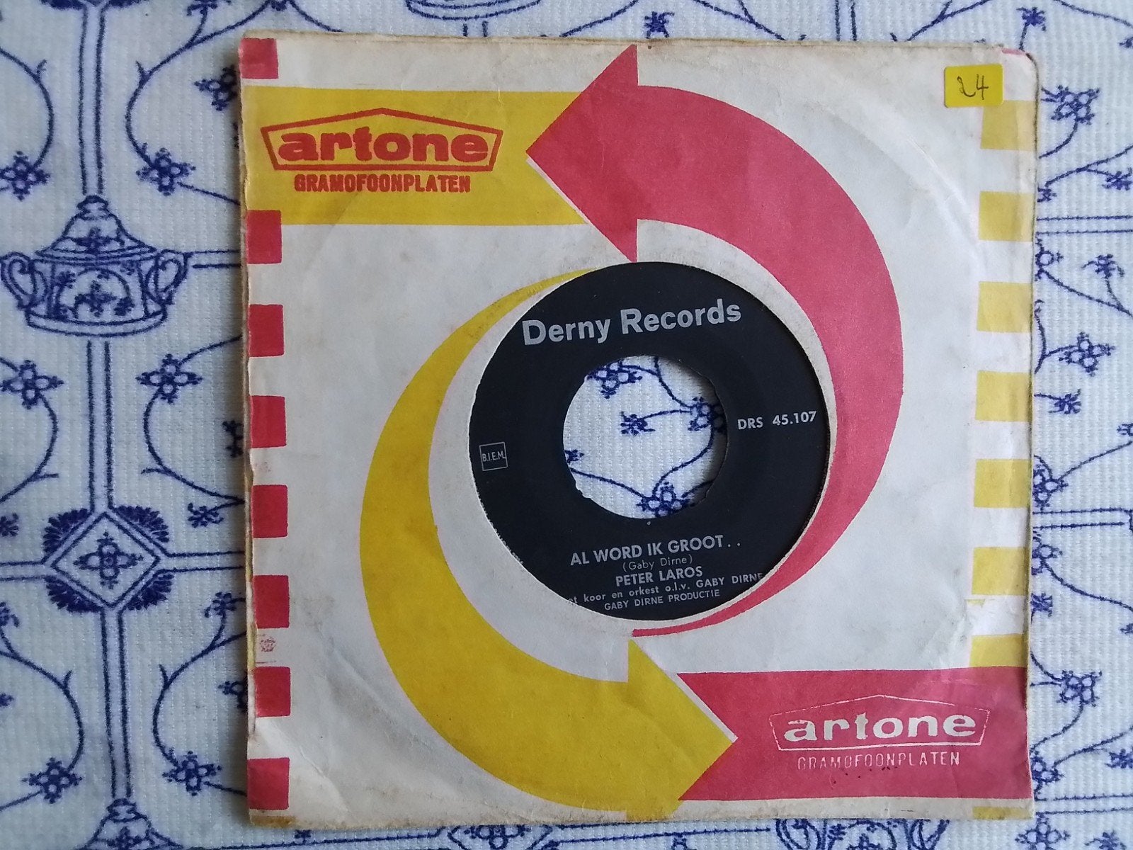 Peter laros            Al wordt ik groot....., Ophalen of Verzenden, Zo goed als nieuw, 7 inch, Nederlandstalig