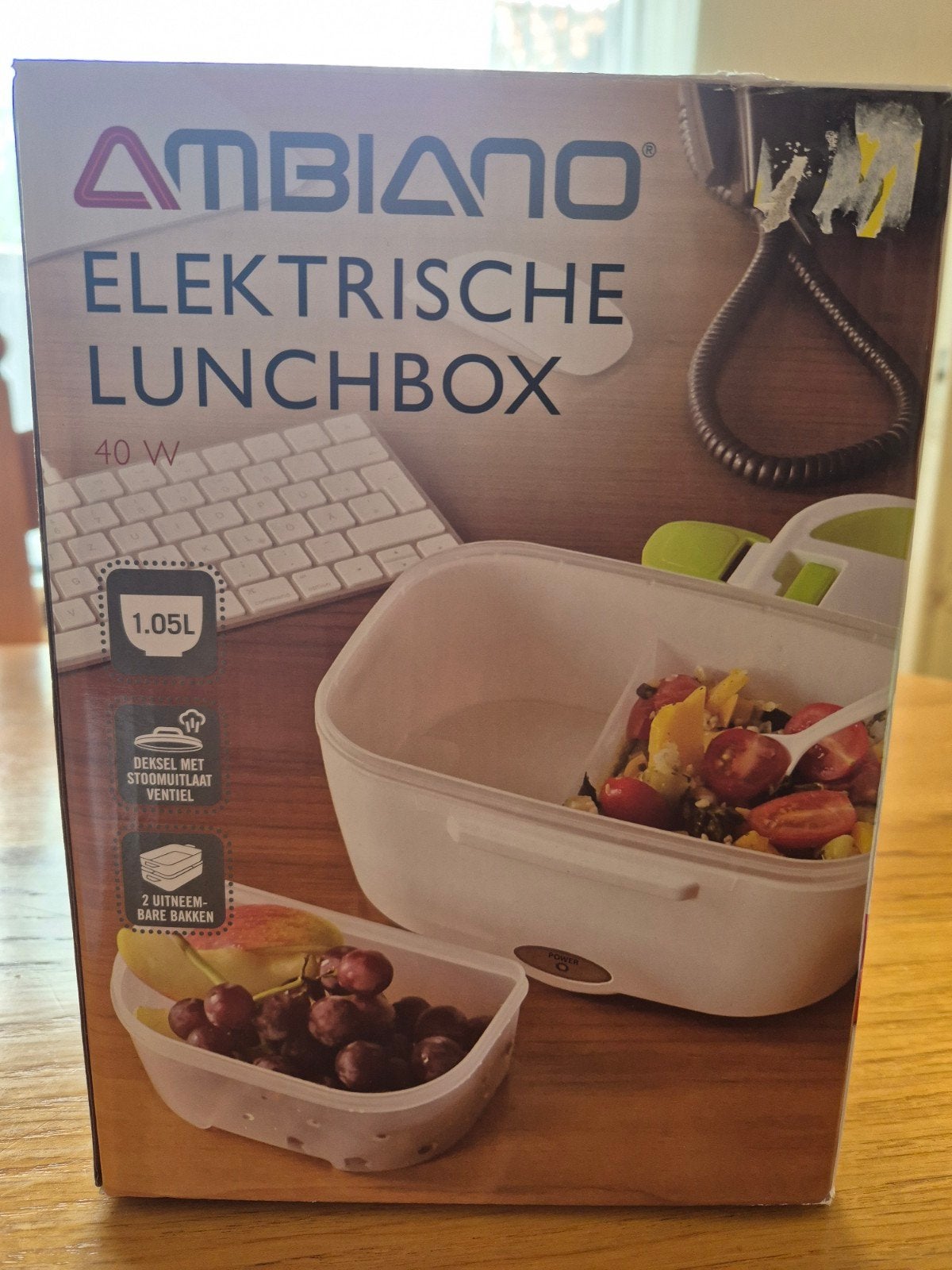 AMBANO Elektrische Lunchbox - Nieuw in doos, Ophalen, Overige typen, Kunststof, Nieuw